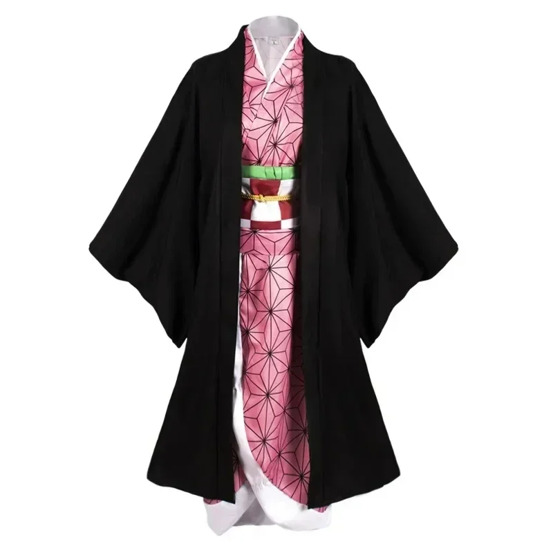 Women'S Vacation Accessories - Anime Kamado Nezuko Cosplay Kostuum Kimono