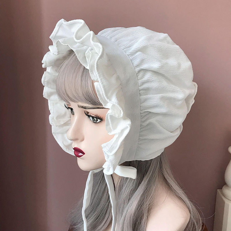 Women'S Victorian Era Accessories - Meid Motorkap Hoed Lolita Girl Cosplay