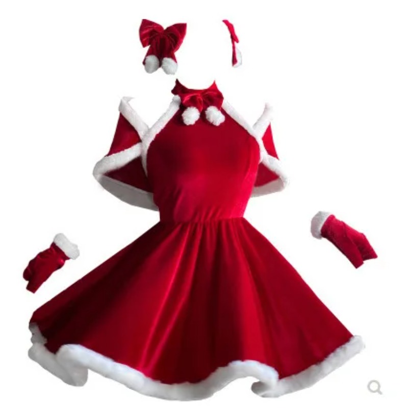 Women'S Vacation Accessories - Kerst Cosplay Kostuum Jurk Accessoires Pak