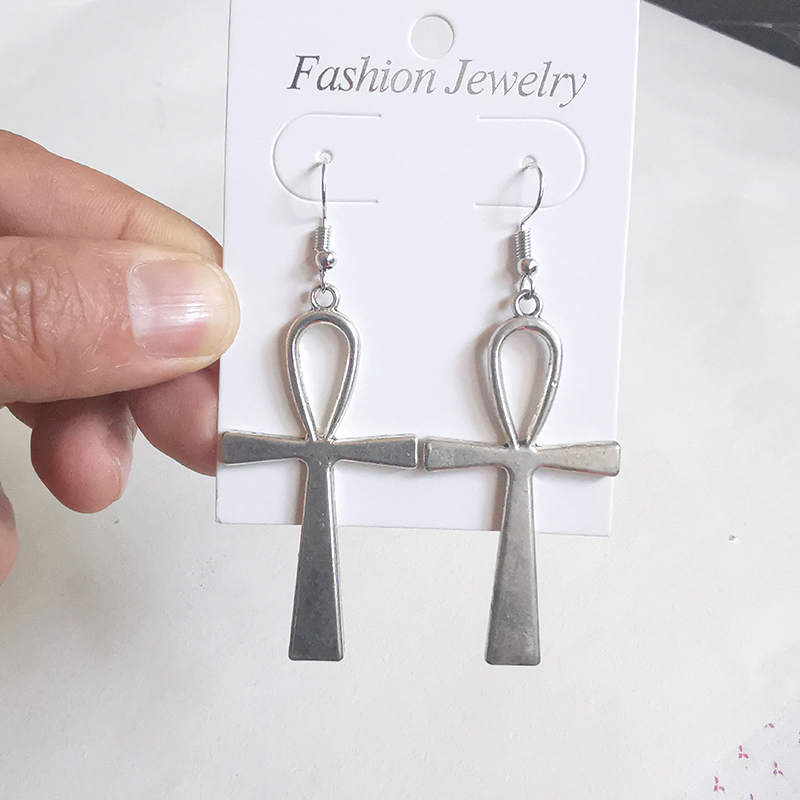 Women'S Egyptian Accessories - Egyptische grote Ankh kruisen drop &