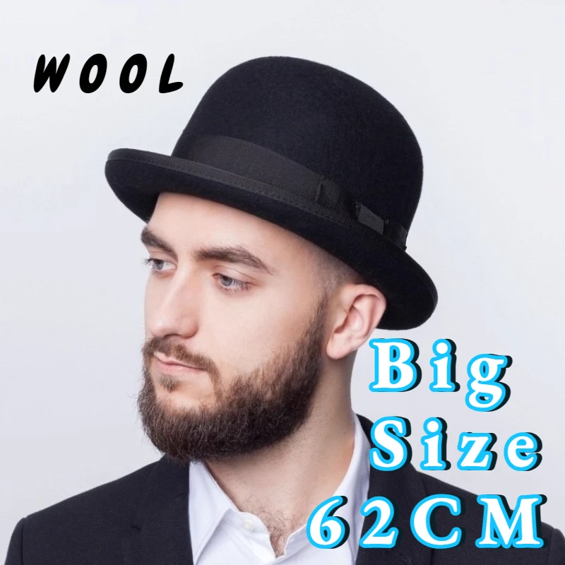 Women'S Victorian Era Accessories - 100% Wollen Bolhoed voor Mannen Big