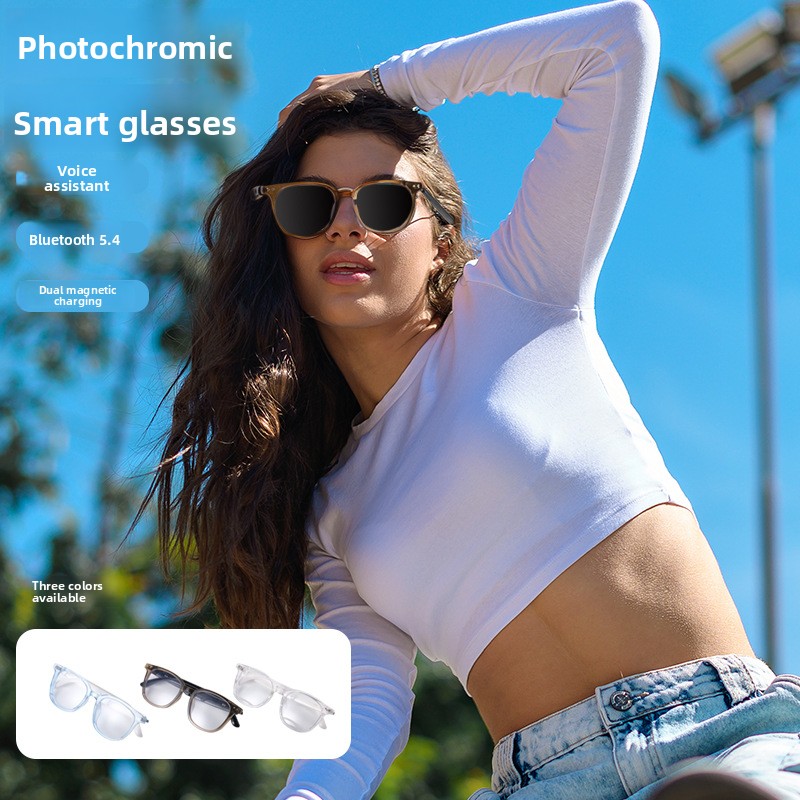 Women Accessories In English - Slimme bril Bluetooth-muziekzonnebril voor heren Dames
