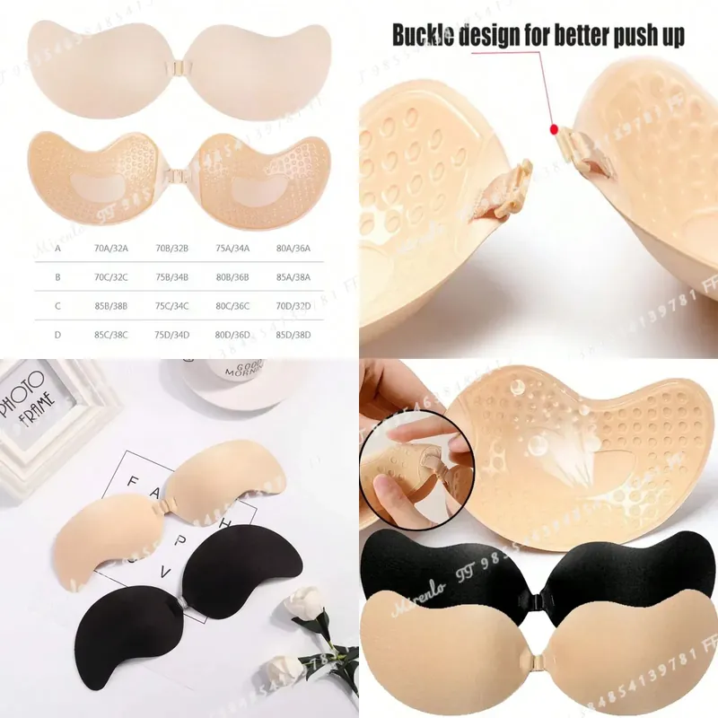 Women'S Accessories Mango - 1-15PCS Dames Onzichtbare Siliconen Nubra Borstpatch