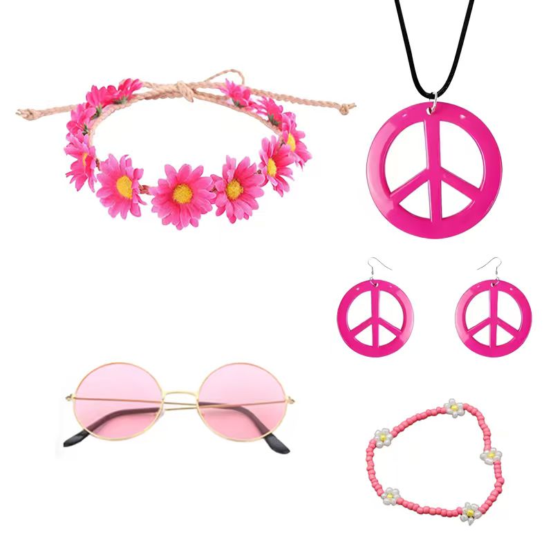 PESENAR Hippie kostuumaccessoi - Women'S Accessories In The 60S recensie en prijs