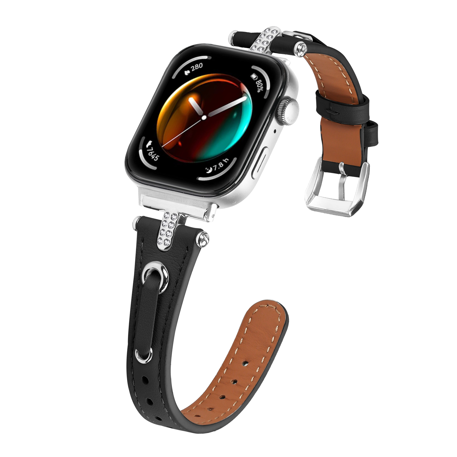 Leren band voor Huawei Watch F - Women Accessories In English recensie en prijs