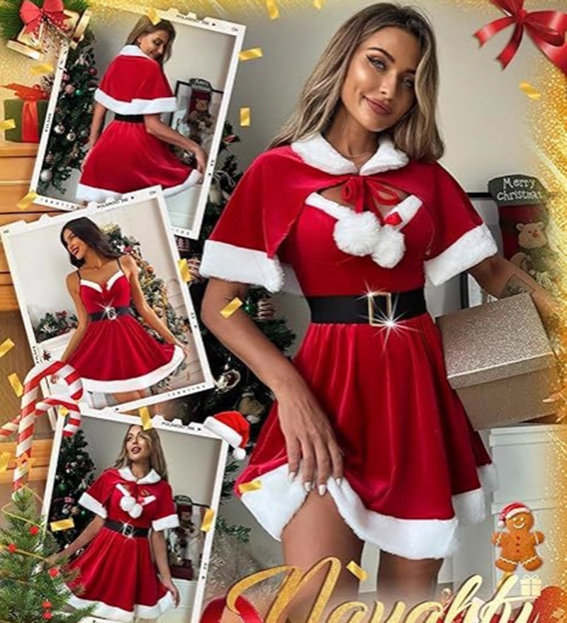 Kerstman kostuum kerstoutfits  - Women'S Vacation Accessories recensie en prijs