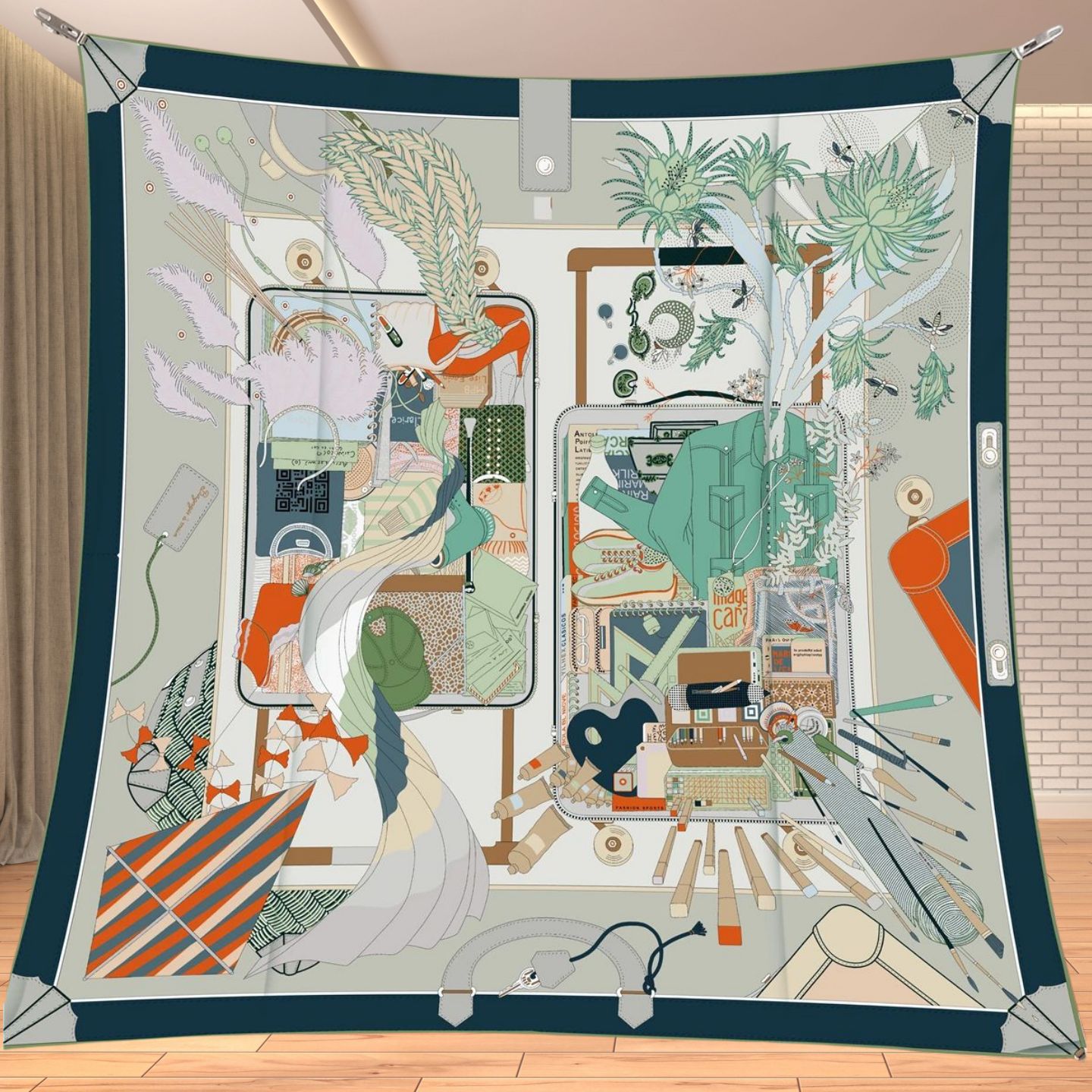 90cm Twill Zijdeachtige Vierka - Women'S Vacation Accessories recensie en prijs