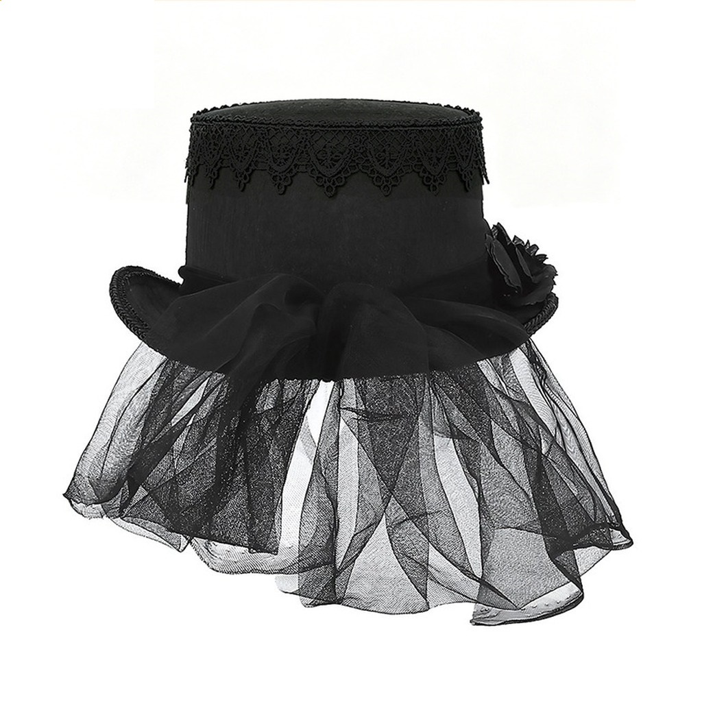 Gotische zwarte kanten hoge ho - Women'S Victorian Era Accessories recensie en prijs