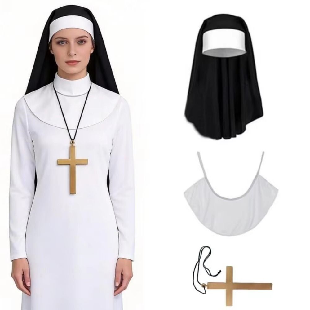 1/3 Stuks Creatieve Nun Kostuu - Women'S Victorian Era Accessories recensie en prijs